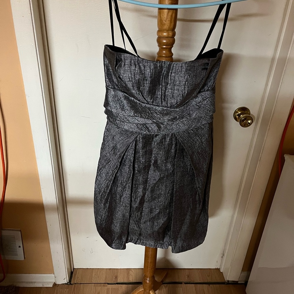 MAXANDCELO Satin Sleeveless dress